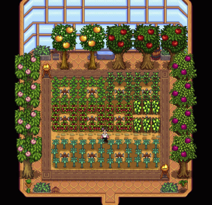 Stardew valley plant fruit trees