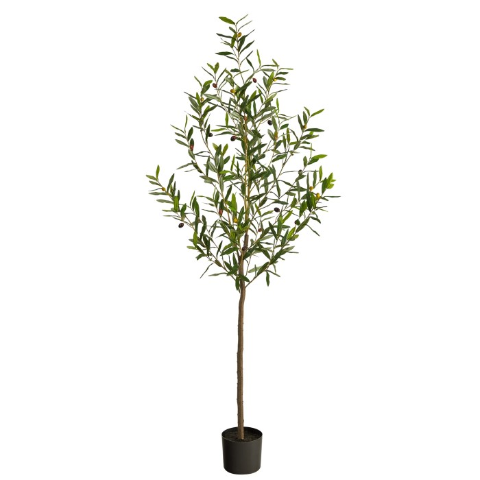 Olive tree artificial plant