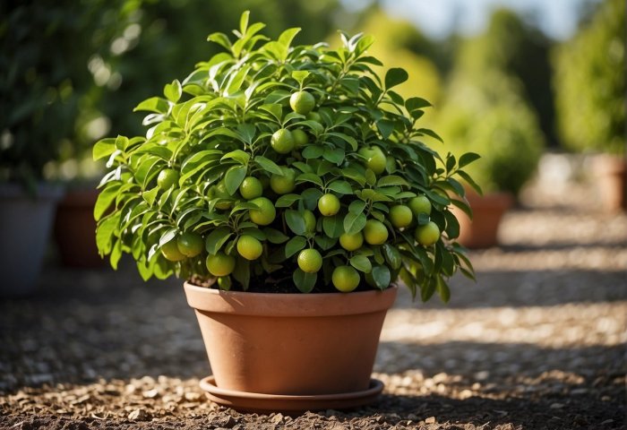 How to plant lime tree in pot